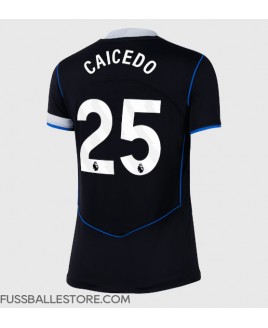 Günstige Chelsea Moises Caicedo #25 3rd trikot Damen 2025-26 Kurzarm